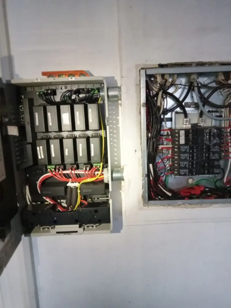 Electrical panel upgrade completed for Indoor Lighting Installation in Loris